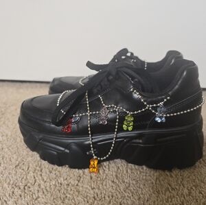 KOI Jinxxy Gummy Bear Black Shoes